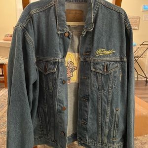 Vintage McDonald’s Denim XL Jacket RARE